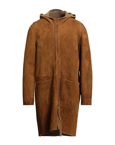 SALVATORE SANTORO Kunstpelz Braun 100% Schafleder