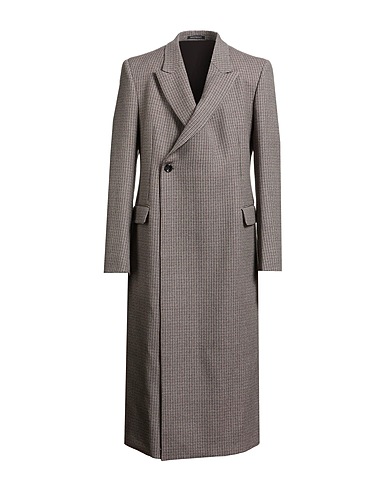 EMPORIO ARMANI Coat Brown 100% Virgin Wool