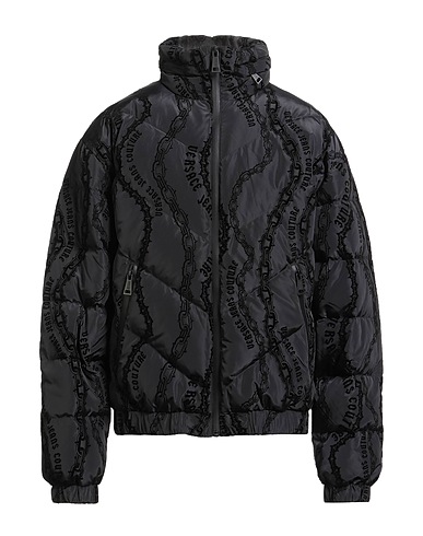 VERSACE JEANS COUTURE Shell  jacket Black 100% Polyester