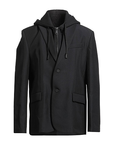 VERSACE JEANS COUTURE Jacket Black 100% Polyester, Cotton