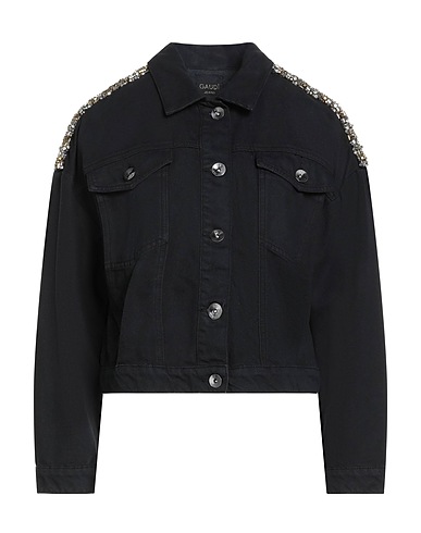 GAUDÌ Denim jacket JEANS 69% Cotton, 23% Polyester, 8% Lyocell