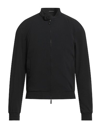 EMPORIO ARMANI Giubbotto Nero 96% Poliestere, 4% Elastan