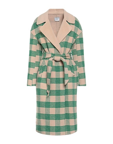 GAUDÌ Coat Beige 70% Polyester, 30% Wool