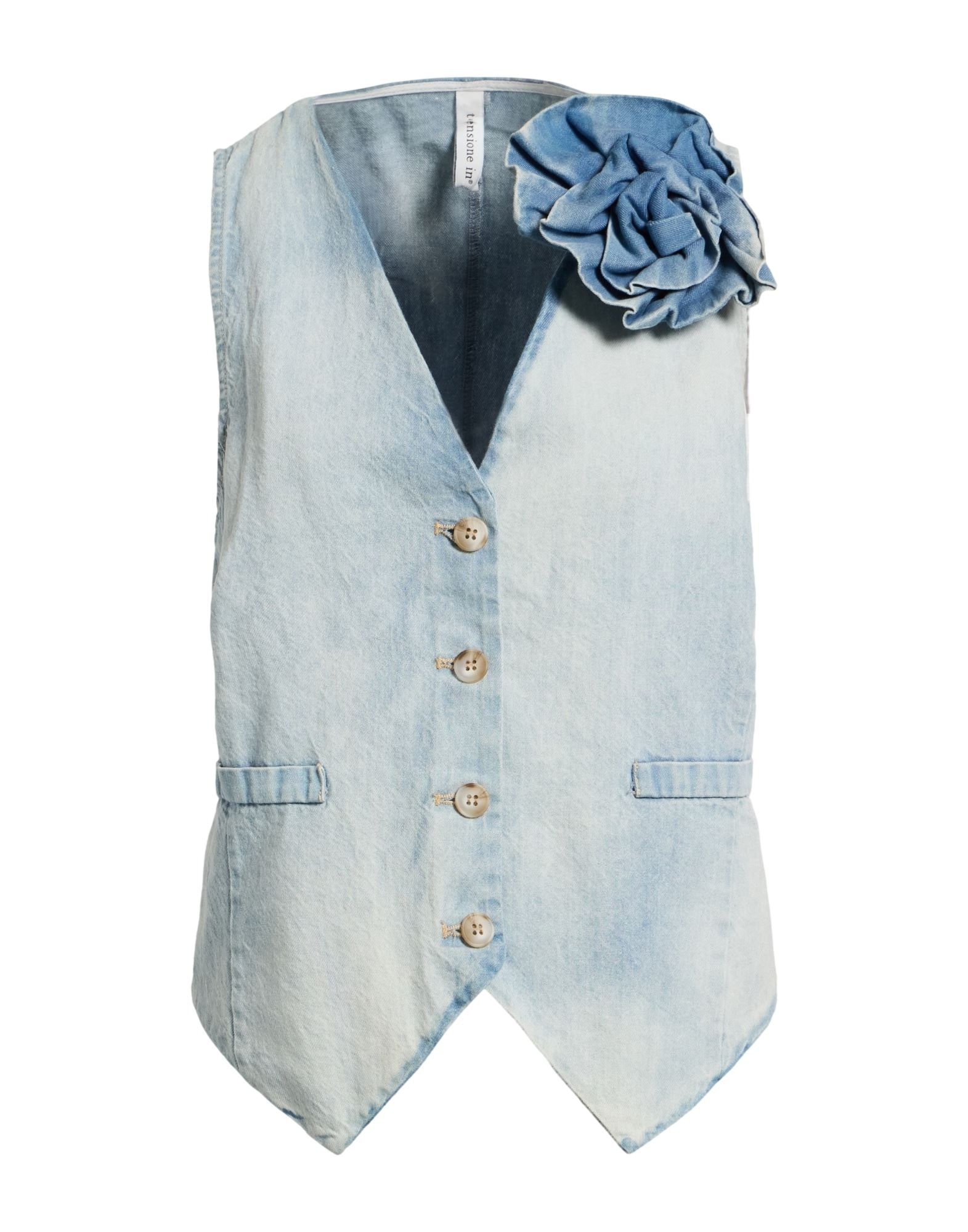 TENSIONE IN - Jeansjacken/Mäntel