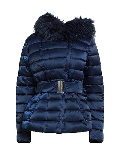GAUDÌ Shell jacket JEANS Navy blue 100% Polyester