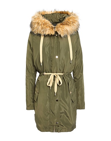 GAUDÌ Coat JEANS Military green 100% Polyester