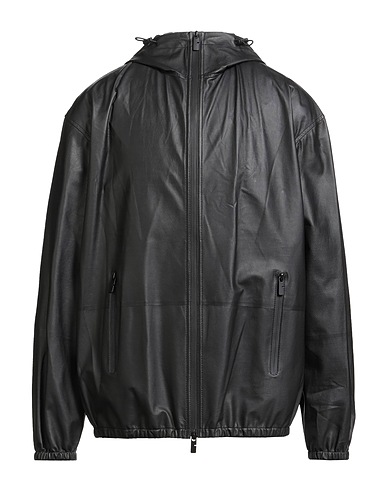 BURBERRY Jacket Black 100% Calfskin