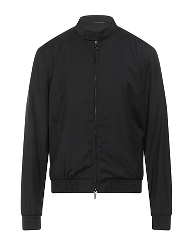 EMPORIO ARMANI Bomber Black 100% Virgin Wool