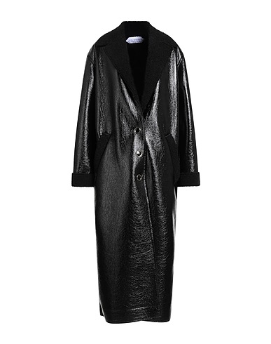 FÊTE IMPÉRIALE Teddy Coat Black 87% Polyester, 13% Polyurethane