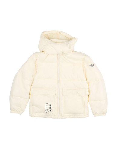 EMPORIO ARMANI Shell jacket Ivory 100% Polyamide