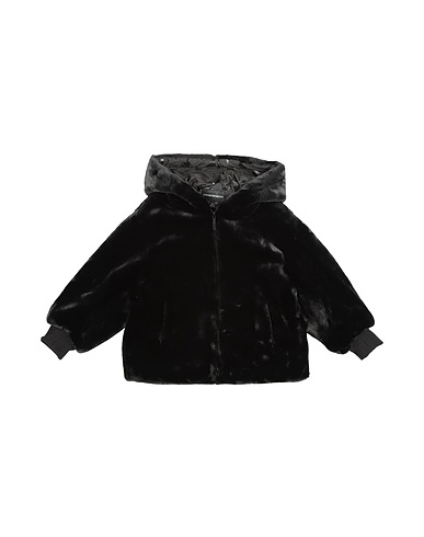 EMPORIO ARMANI Teddy Coat Black 100% Polyester