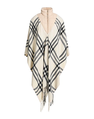TWINSET Cloak Beige 70% Acrylic, 30% Polyester