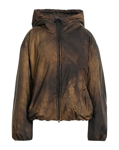 ACNE STUDIOS Jacket Military green 100% Nylon, Polyurethane