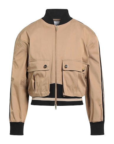 ICEBERG COATS & JACKETS Sand 97% Cotton, 3% Elastane