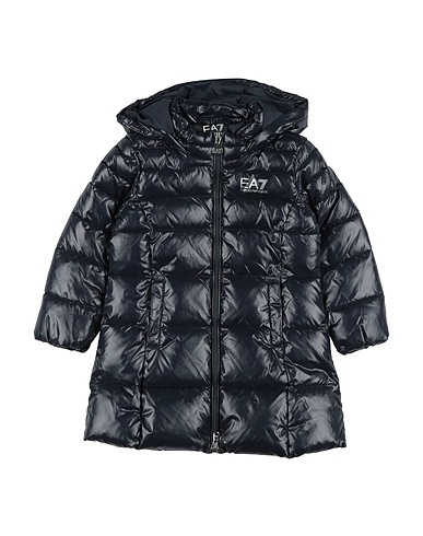 EA7 Shell jacket Navy blue 100% Polyamide