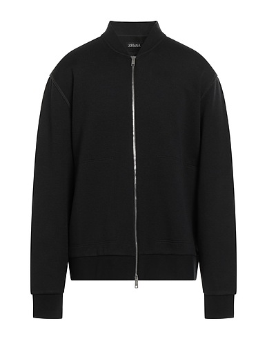 ZEGNA Cardigan Black 37% Wool, 33% Polyamide, 30% Cotton, Elastane