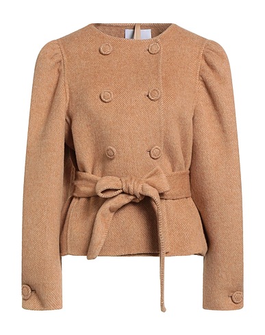 ATTIC AND BARN Coat Camel 80% Wool, 20% Polyester