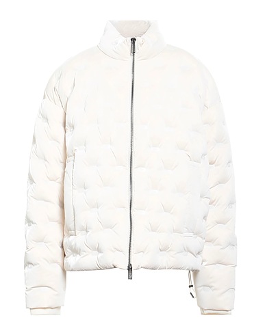 EMPORIO ARMANI Shell jacket Cream 100% Polyester