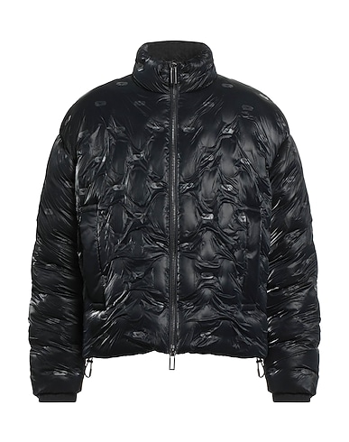 EMPORIO ARMANI Shell jacket Midnight blue 100% Polyester