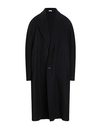 MCQUEEN Coat Black 90% Wool, 10% Cashmere