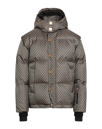 BALMAIN Shell jacket Sand 84% Polyamide, 16% Acetate