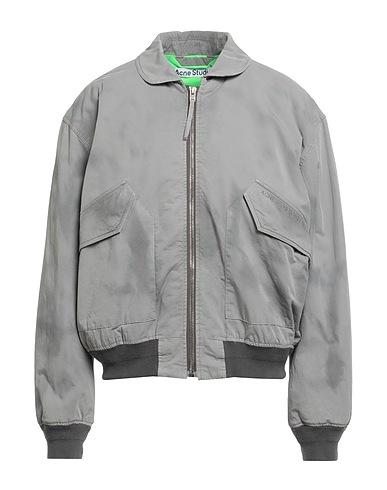 ACNE STUDIOS Jacket Grey 100% Cotton