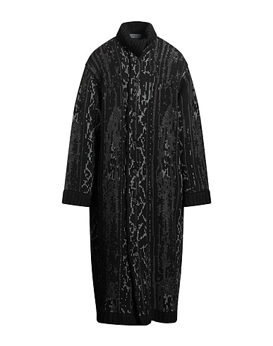 YOHJI YAMAMOTO POUR HOMME Mantel Schwarz 70% Wolle, 30% Acryl