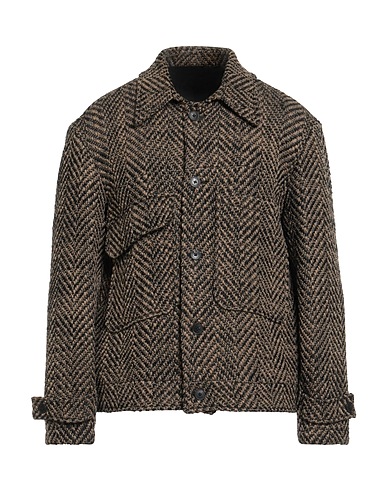 COSTUMEIN Coat Khaki 53% Virgin Wool, 38% Acrylic, 6% Polyamide, 3% Polyester