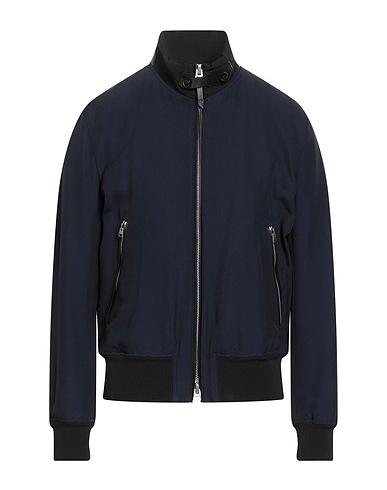 TOM FORD Bomberjacke Marineblau 62% Wolle, 38% Viskose