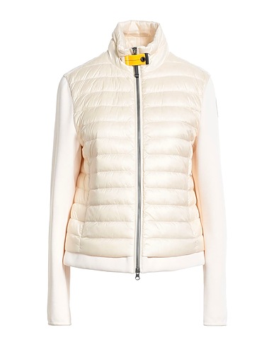 PARAJUMPERS Shell  jacket Cream 100% Polyamide, Polyester, Cotton, Elastane