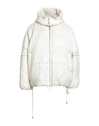 MONCLER Shell jacket X WILLOW SMITH Ivory 100% Polyester