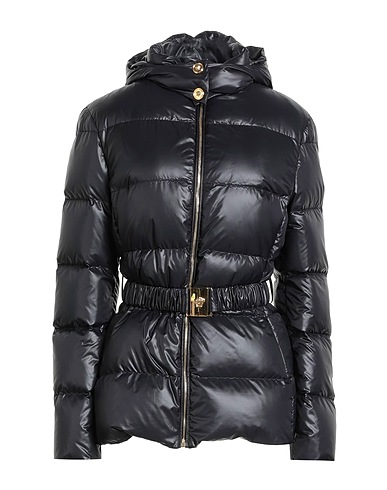 VERSACE Shell jacket Black 100% Polyester