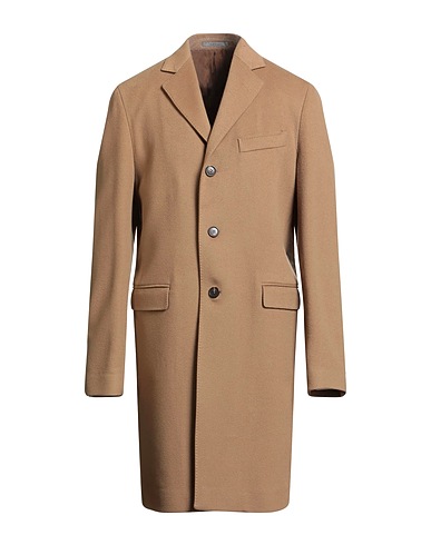 RICHARD OWE'N Coat Camel 100% Cashmere