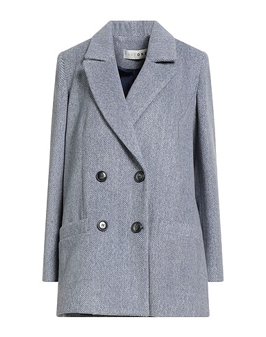 HAVEONE Coat Light blue 100% Polyester
