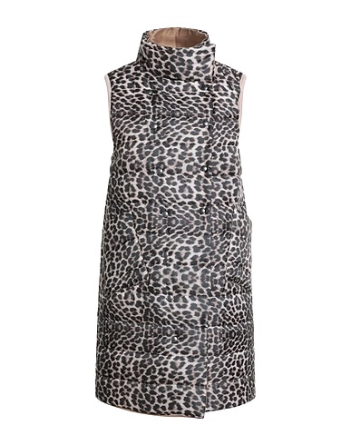LE STREGHE Shell jacket Dark brown 100% Polyester
