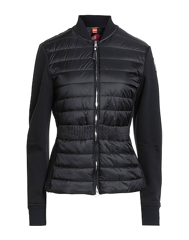PARAJUMPERS Shell jacket Black 100% Polyamide, Cotton, Polyester