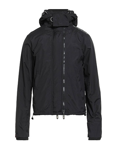 SUPERDRY Μπουφάν Μαύρο 100% Νάιλον