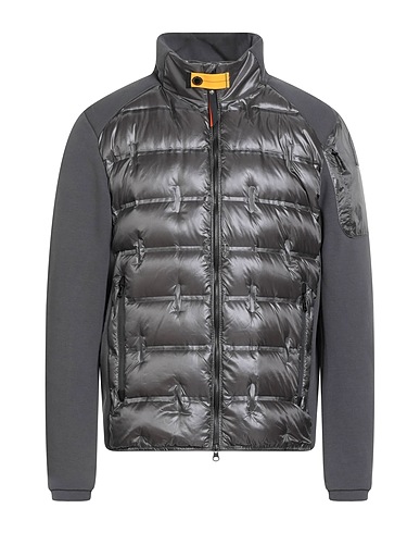 PARAJUMPERS Shell jacket Grey 100% Polyamide, Polyester, Cotton, Elastane
