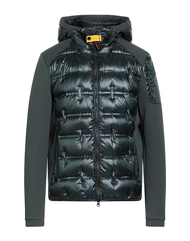 PARAJUMPERS Steppjacke Dunkelgrün 100% Polyamid, Polyester, Baumwolle, Elastan