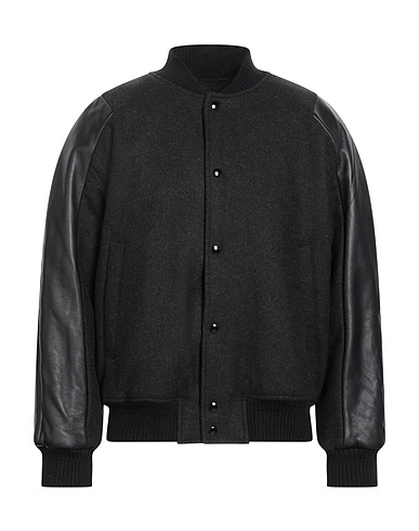 ACNE STUDIOS Bomberjacke Schwarz 55% Wolle, 18% Acryl, 15% EVAC - Ethylen-Vinylacetat-Copolymere, 10% Nylon, 2% Andere Fasern