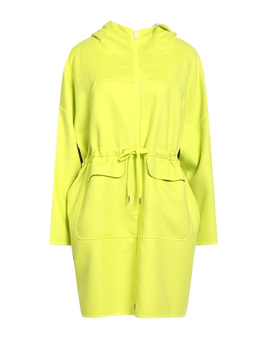 HERNO Full-length jacket Lime green 99% Virgin Wool, 1% Polyester