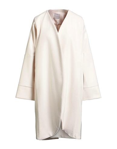 GIORGIA  & JOHNS Coat PREVIEW Cream 60% Acrylic, 30% Polyester, 10% Wool