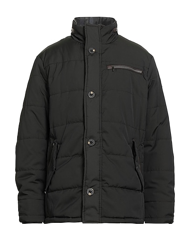 MILESTONE Shell jacket Black 100% Polyester, Polyamide