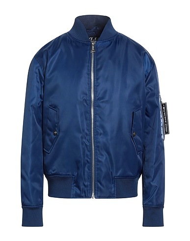 VERSACE JEANS COUTURE Bomber Blue 100% Polyester