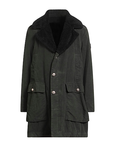 HISTORIC Coat HEROE'S 100% Cotton, Leather