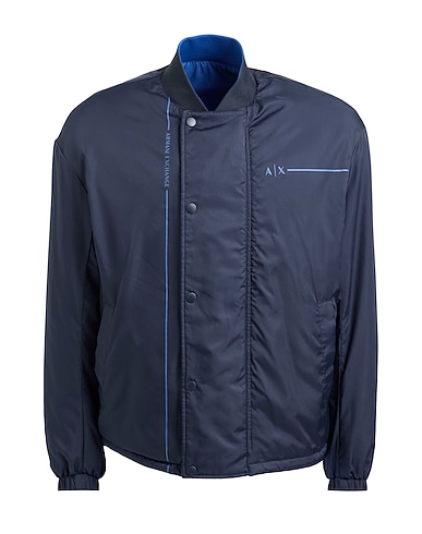 ARMANI EXCHANGE Jacket Midnight blue 100% Polyester