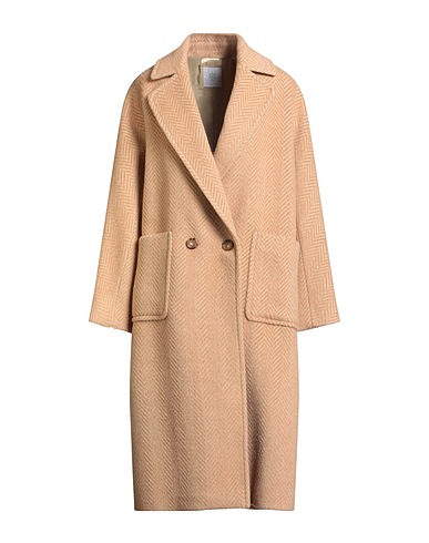 ELEVENTY Coat Camel 55% Wool, 45% Alpaca wool