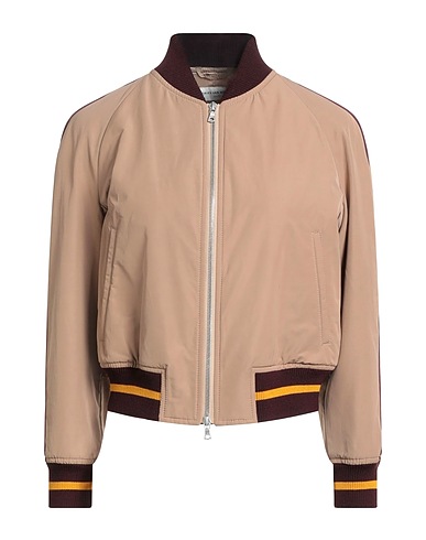 DRIES VAN NOTEN Bomber Camel 58% Polyester, 42% Cotton
