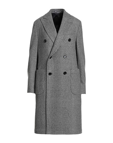 LARDINI Coat 70% Wool, 15% Polyester, 10% Nylon, 5% Other Fibres