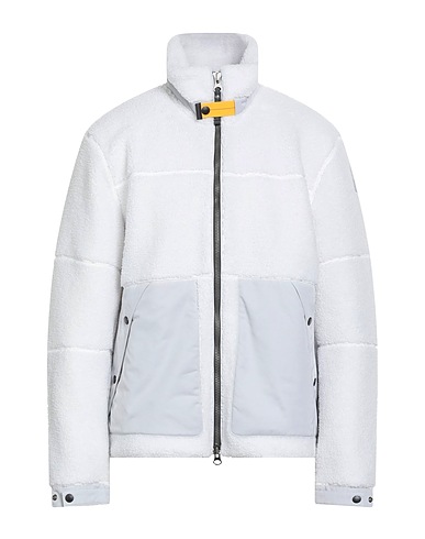 PARAJUMPERS Kunstpelz Weiß 100% Polyester, Baumwolle
